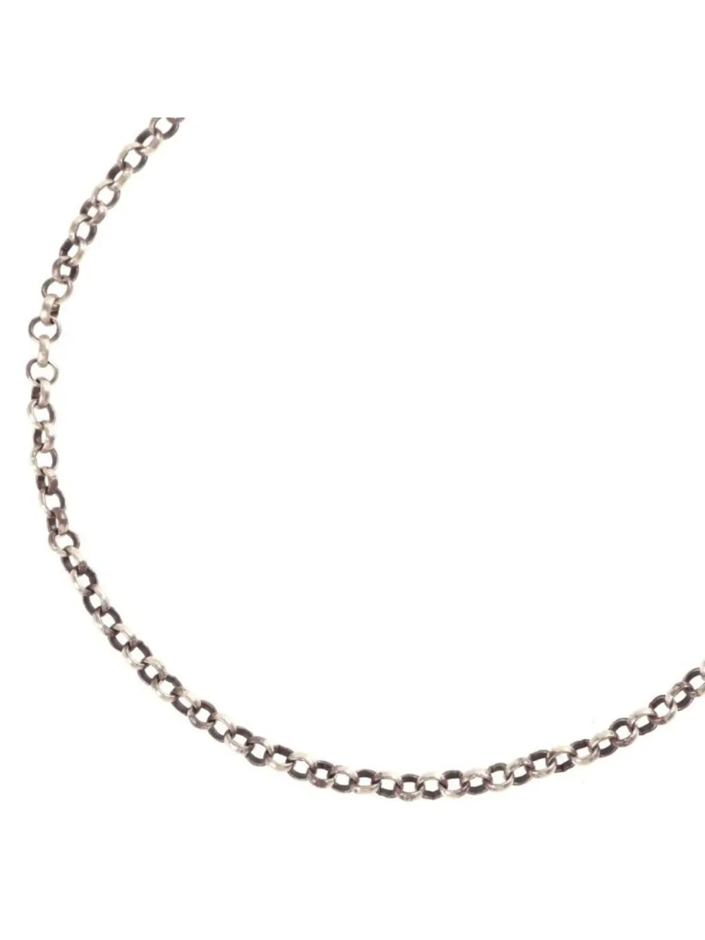 Chrome Hearts Neckchain Roll Chain Necklace Silver
